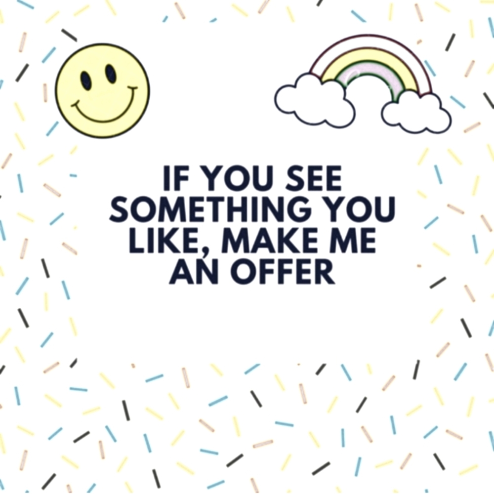 Make me an offer!